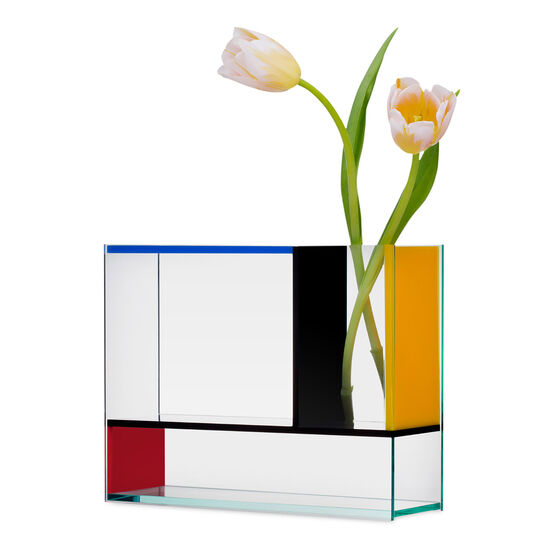Mondri grid vase